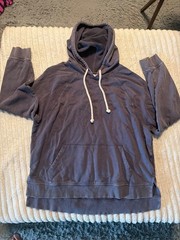 universal threads relaxed fit womens sweatshirt gray size XL