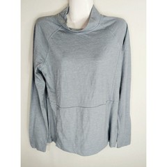 Columbia Sportswear Women’s Solid High Neck Long Sleeve Sweatshirts Blue Medium