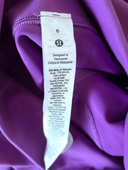 lululemon Align High Rise 23″ Crop Leggings UK10 (US 6) Purple BNWOT