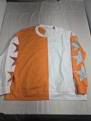 Oddi Colorblock Oversized Sweatshirt with Stars Southern Made 3XXXL