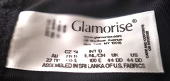 44DD Glamorise MagicLift Seamless Firm Wirefree Sports Bra 1006