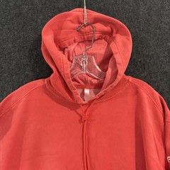 Fabletics Forever Fleece Hoodie Women’s Medium Red Pullover Kangaroo Pocket