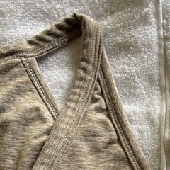 Sincerely Jules Active Tank Top Womens Large Tan Henley Halter Boho Comfortcore