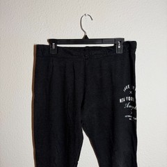 Victoria’s Secret Jogger Sweatpants Womens 33 Black Casual Tapered Pull On
