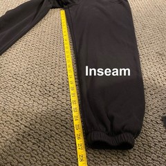 LAZYPANTS Nova Premium Fleece Relaxed Jogger Size M Black Athleisure Loungewear