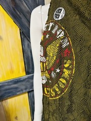 Vintage Womens Affliction Full Zip Reversible? Hoodie Size PAIR Green & Black XS