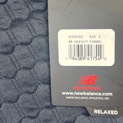 New Balance HeatLoft Funnel Neck Women Size S Navy Blue Quilted Relaxed Pullover
