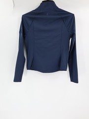 NWT johnnie-O Jacket Women XS Hannah Performance Mixed Media Zip Up Navy Golf