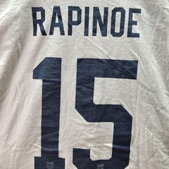 Nike USA Soccer Megan Rapinoe #15 T Shirt Women’s XL White Tee USWNT