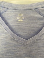 LEGEND WOMEN’S PERIWINKLE ATHLETIC TOP SIZE XL NWT