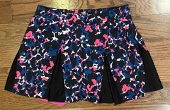 Tail Tennis Skirt Skort Sz S Black Pink Blue White Pleated 2 Ball Pockets