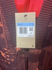 Nike Naomi Osaka Jacquard Oversized Jacket Burgundy Women’s Sz Medium FV7795-652