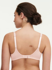 Chantelle 30DD Norah Chic Plunge T-Shirt Bra NWOT 16MNA Nude Rose
