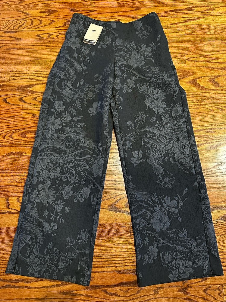 Nike Sportswear Collection Womens Medium Mid-Rise Jacquard Tracksuit Bottoms NWT