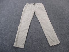 Faherty Joggers Womens LT Beige Linen Active Stretch Casual Outdoor Preppy Run