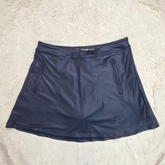 G/Fore Golf 15″ Skort Skirt Size Medium Go-To Effortless Women’s Zip Pockets