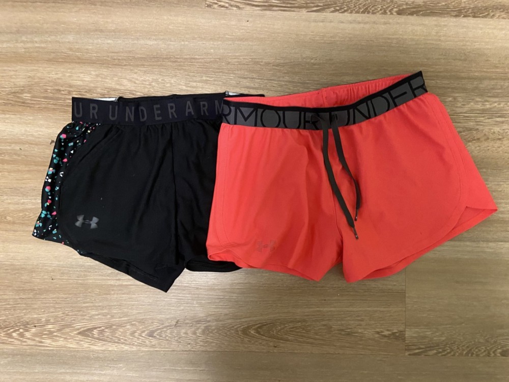 2 pairs Under Armour Shorts Womens XS
