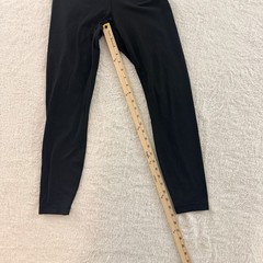 LULULEMON ALIGN HIGH RISE PANT 25″ LEGGINGS BLACK SIZE 6 NULU YOGA