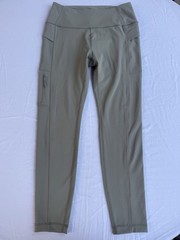 Women’s Avalanche Outdoor Supply Company Leggings With Pockets Sage Green Size L