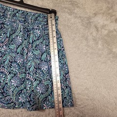 Tommy Bahama Everyday Active Skirt Shorts Floral Print Blue Pink Womens Small