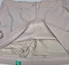 32 Degrees Cool Womens Lightweight Tech Skort, Beige Marble, Size XL – NWT