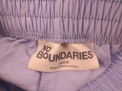 No Boundaries Cornflower Blue Side Snap Track Pants Size XS(0-2) – New