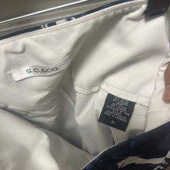 S.C.&CO. Women’s XL Blue White Floral Pull-On Stretch Athletic Golf Skort