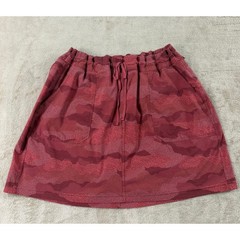 Kuhl Vantage Skort Womens Large Dark Dahlia Camo Stretch Gorpcore Pickleball EUC