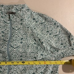 Tommy Bahama Women’s Everyday Active Jacket Large Geometric Full Zip JJ-21