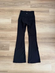 Lululemon Groove Nulu Black High-Rise Flared Leggings Regular 33″ Inseam Size 4