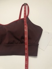 THRIVE SOCIETE WOMENS Sweetheart Red Dahlia Bra Size XL