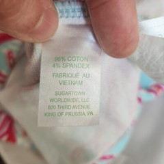 Lilly Pulitzer Skipper Popover Underwater Escape Coral Pink Blue White Size XXS