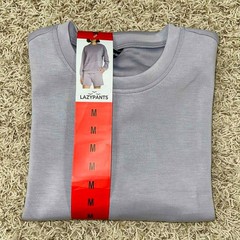 LazyPants Women’s Luxe Crewneck Sweatshirt Purple, Size Medium (New)
