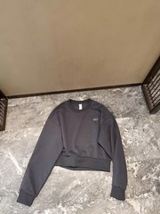 AIo Yoga Cropped Accolade Crewneck Pullover Hight Waist Soft Women’s Sweatshirt