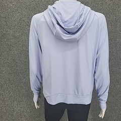 Mondetta Womens Hoodie Small Sz Periwinkle Zip Front Lightweight Jacket Pockets