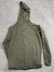 Carve Designs Hoodie Shirt Womens XL Green 1/2 Zip Lightweight Raglan Pockets