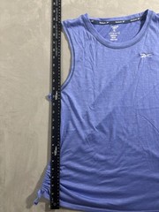 Reebok Light Blue Athletic Tank Polyester