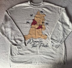 • Disney Winnie the Pooh Bumblebee French Terry Oversized Crewneck Sweatshirt XS