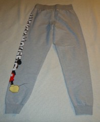 Disney Mickey Mouse Gray Jogger Sweatpants – Size Small (S)