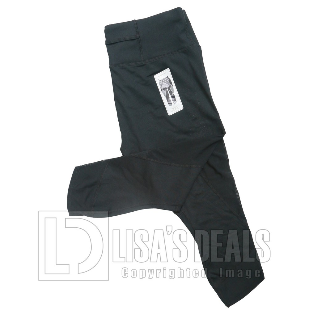 New Womens Active Life Capri Leggings Pink Black Sage M L XL XXL