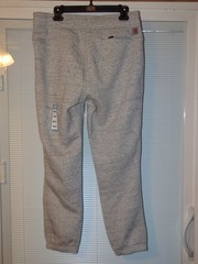 NEW NWT Women’s CARHARTT Relaxed Fit Jogger sz M 8 10 gray w/ blk fleck BN5510-W