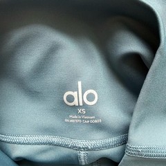 ALO YOGA Airlift 7/8 High Waist Leggings Size XS Teal Agate Active Athleisure