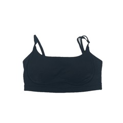 Vitality Black Sports Bra Sz XL Workout Top Clean Girl Aesthetic Sporty Chic