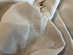 LULULEMON City Sleek 5 pocket Sz 6 Bone Utilitech