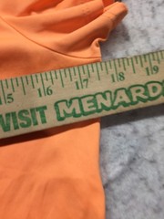 Nike Dri-Fit US Air Force T Shirt Womens M Medium Orange Short Sleeve Round Neck