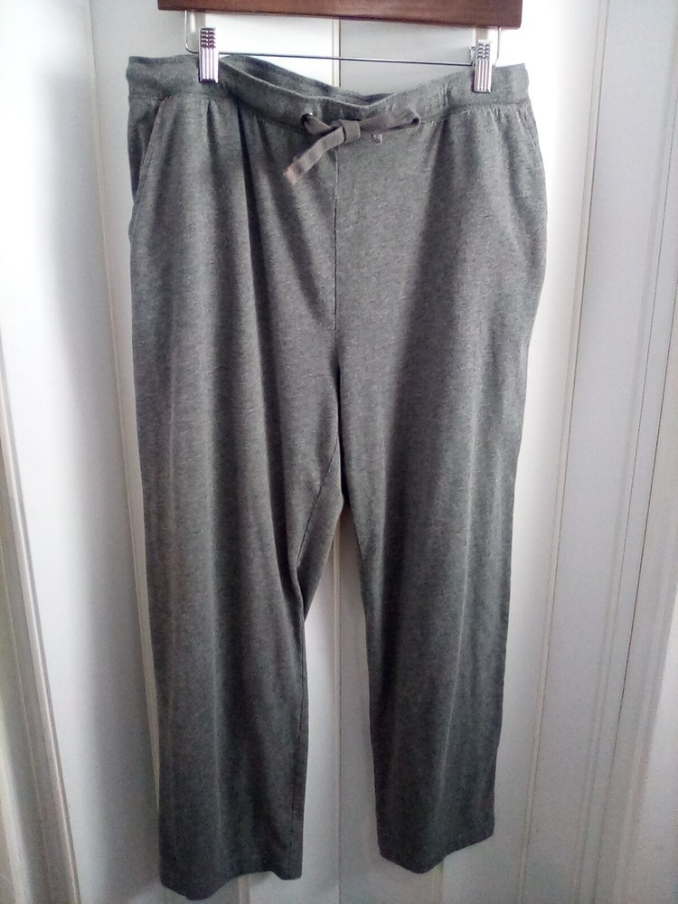 Tommy Bahama Sweatpants Women’s Size Large Gray Pull-on Stretch Lounge Wear
