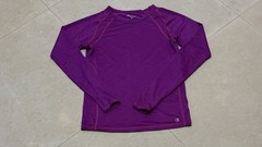 Champion Elite Activewear Crewneck Long Sleeve Fuchsia Medium For Women