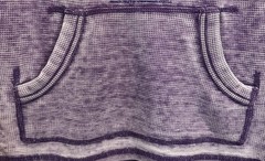 JEDCO Jeep Mountain Wave Women’s Small Pullover Thermal Shirt Kangaroo Pouch