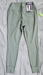 NWT Avalanche Women’s High-Rise Jogger Leggings Agave Green Pockets Large