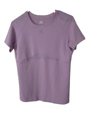 Women’s Adidas S shirt purple cross training athletic light weight running gym